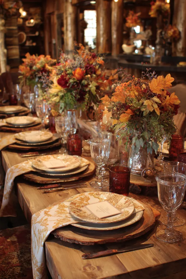 Professional Rustic Autumn Event Styling