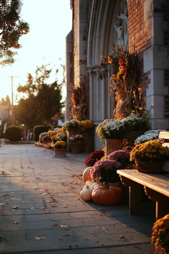 Thanksgiving Prayer Garden Setup