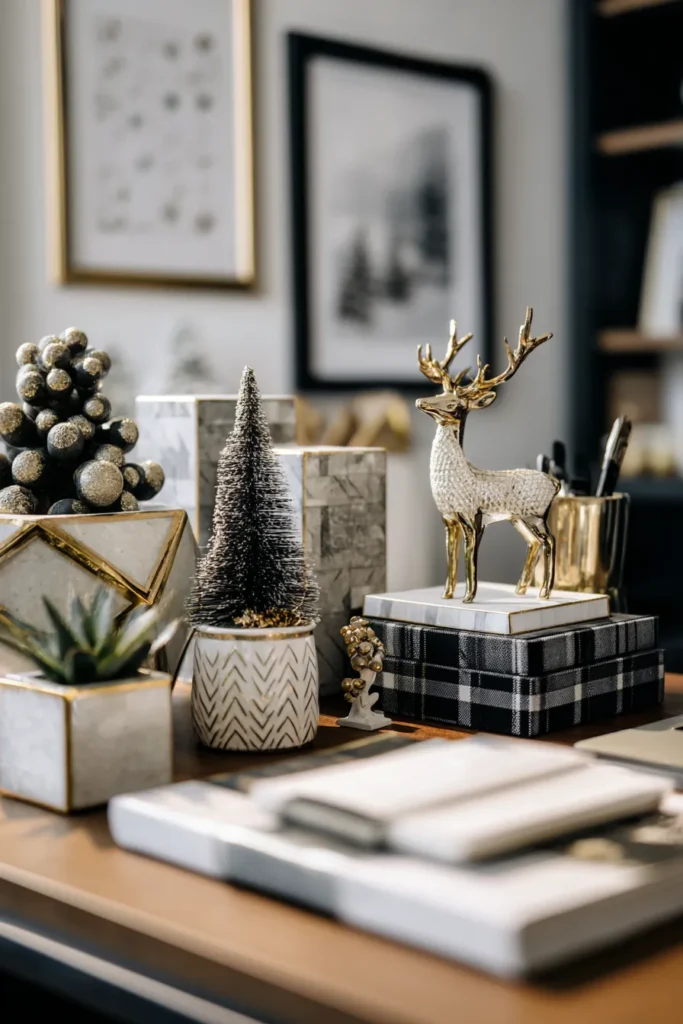 Add Miniature Desktop Holiday Scene