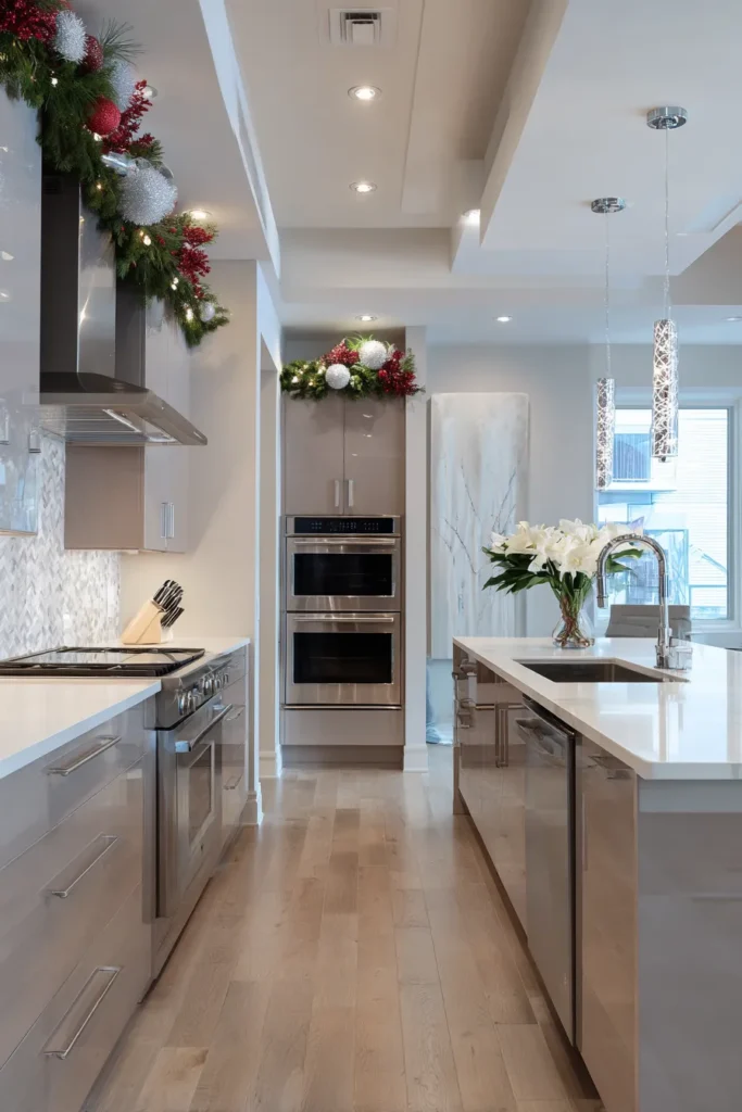 Complement Appliances with Sleek Garlands