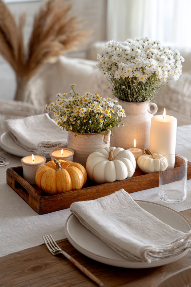 Compact Fall Centerpiece Ideas
