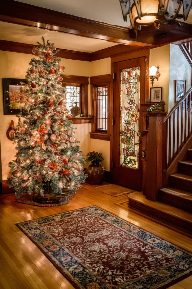 Craftsman Mission Stained Glass Arrangements