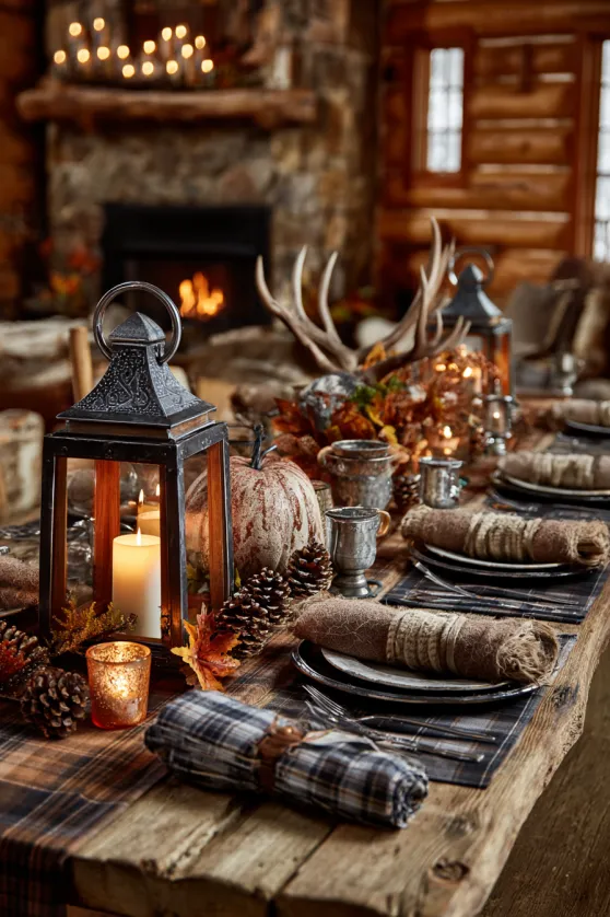 Lodge-Style Thanksgiving Rustic