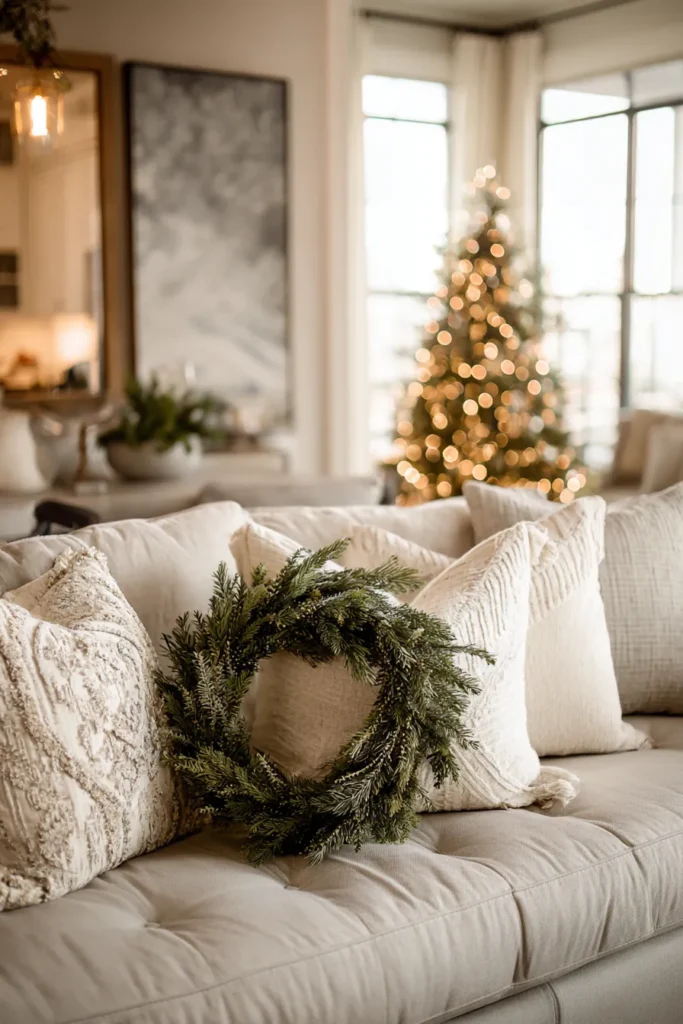 Blend Traditional Contemporary Living Elements