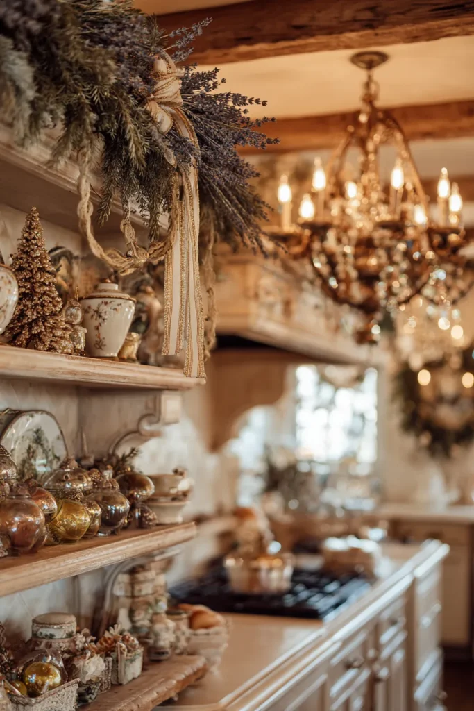 Mix Lavender with French Ornaments