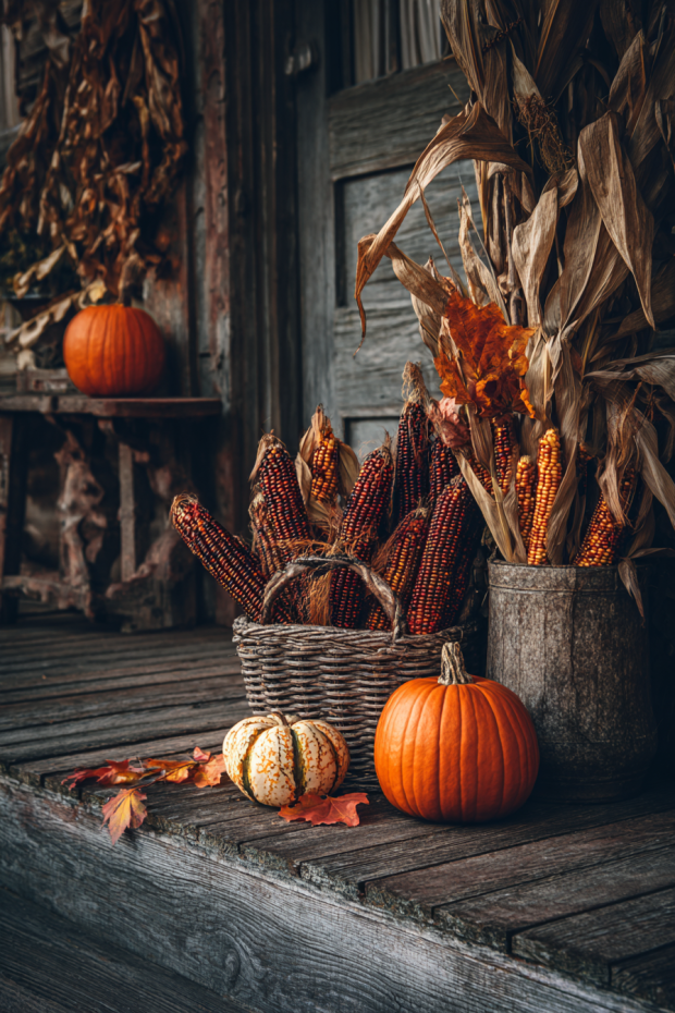 Late Fall Harvest Porch