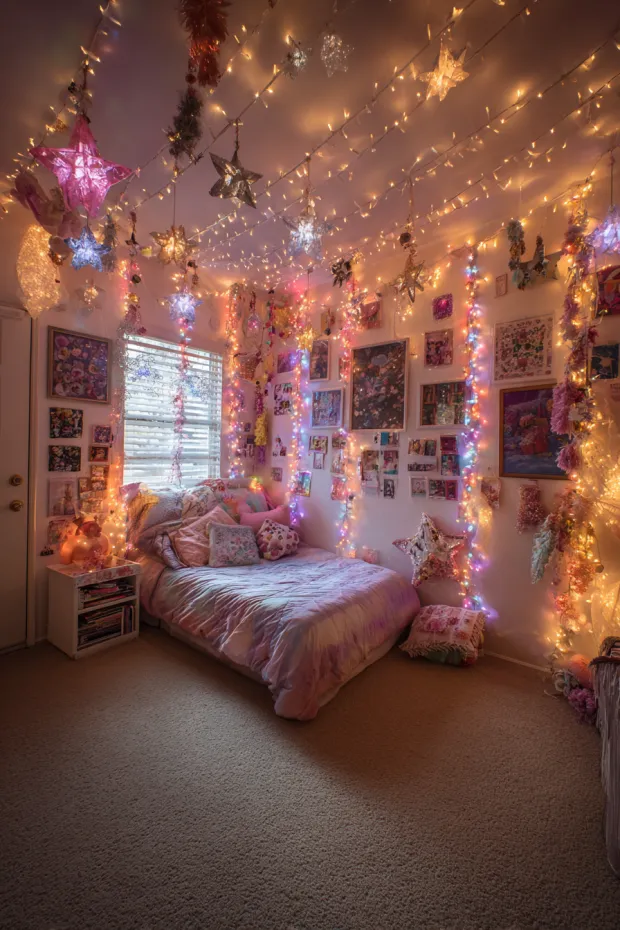 Teen DIY Handmade Light Installations