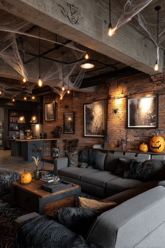 Industrial Modern Horror Apartment