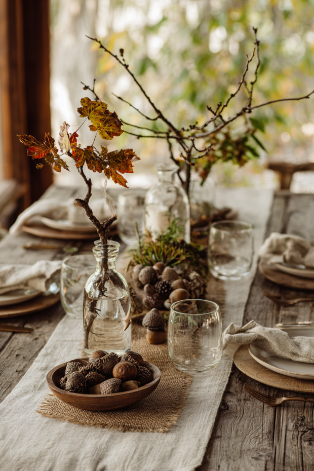 Foraged Fall Table Styling