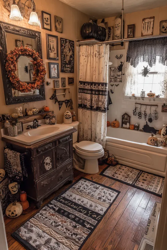 Guest-Ready Modern Haunted Bathroom