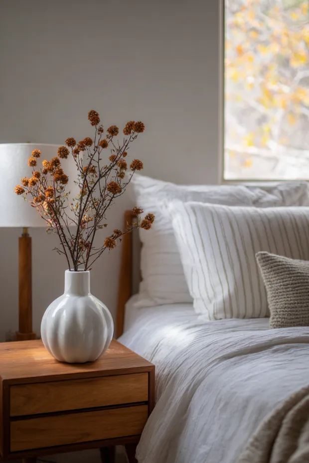 Minimalist Fall Bedroom Regional Character