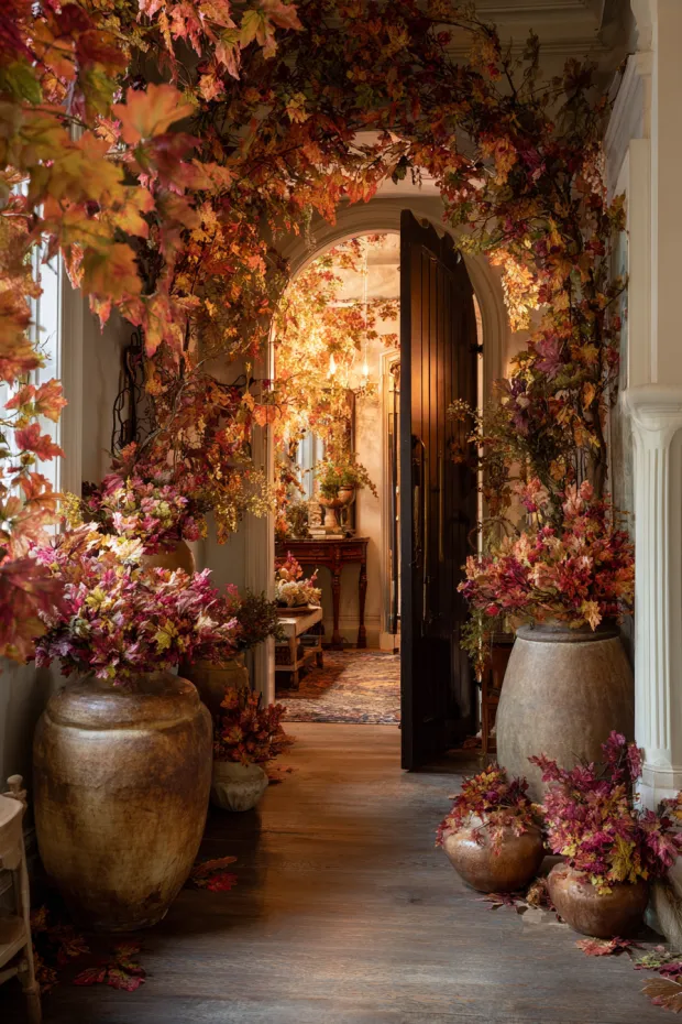 Autumn Leaf Doorway Garland