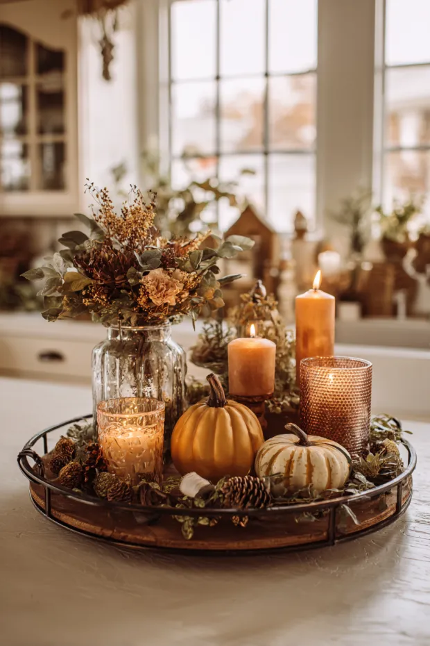 Fall Kitchen Multigenerational Family Style
