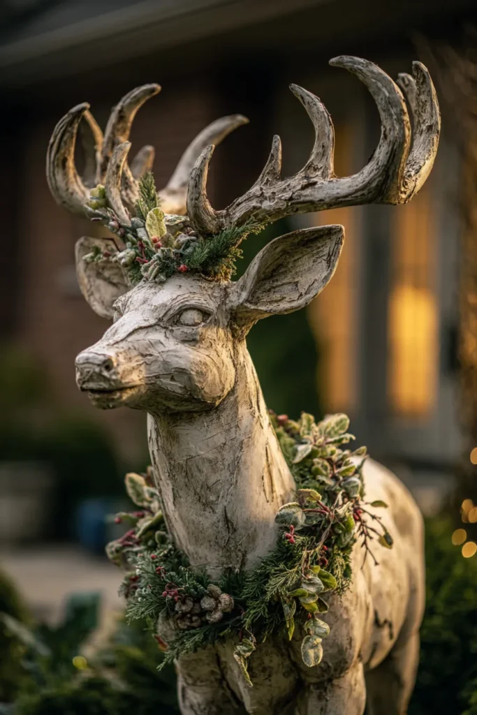 Outdoor Sculpture Christmas Art Integration