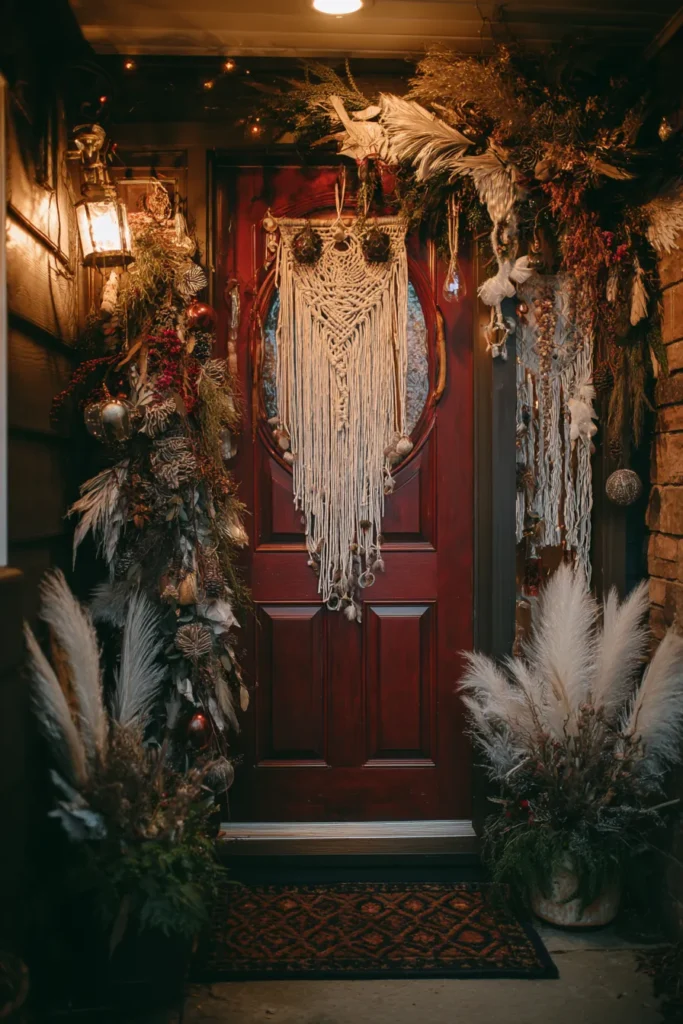 Mix Global Ornaments with Macrame