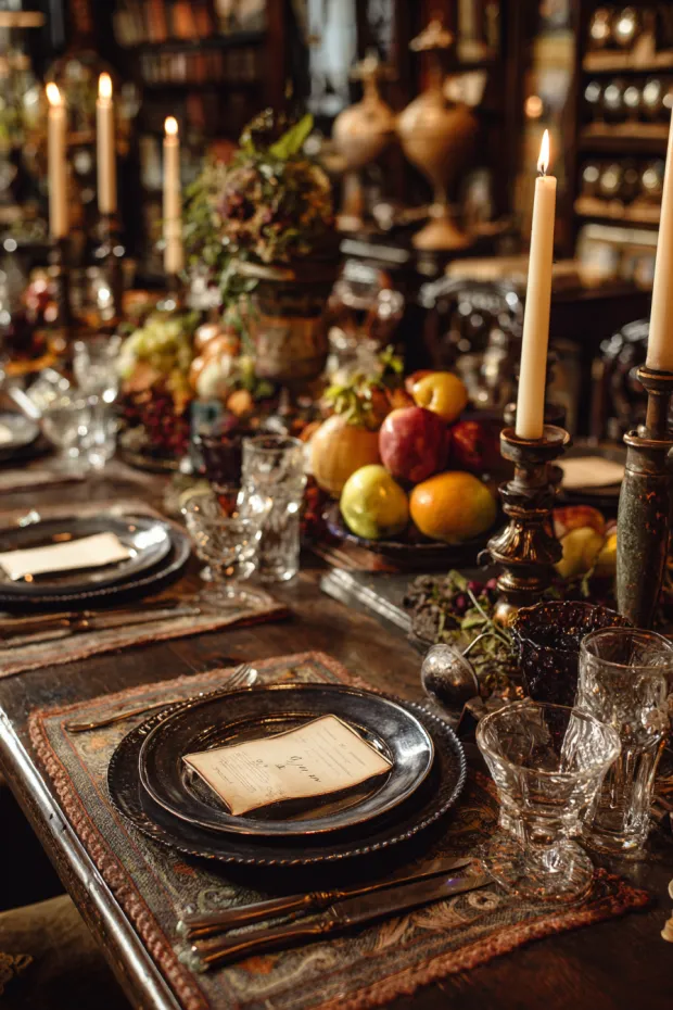 Collector's Rustic Autumn Curated Table