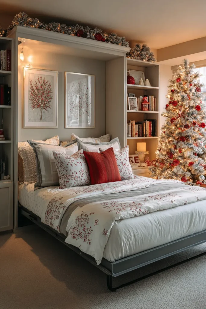 Convertible Christmas- Murphy Bed Transformative Holiday Decorating