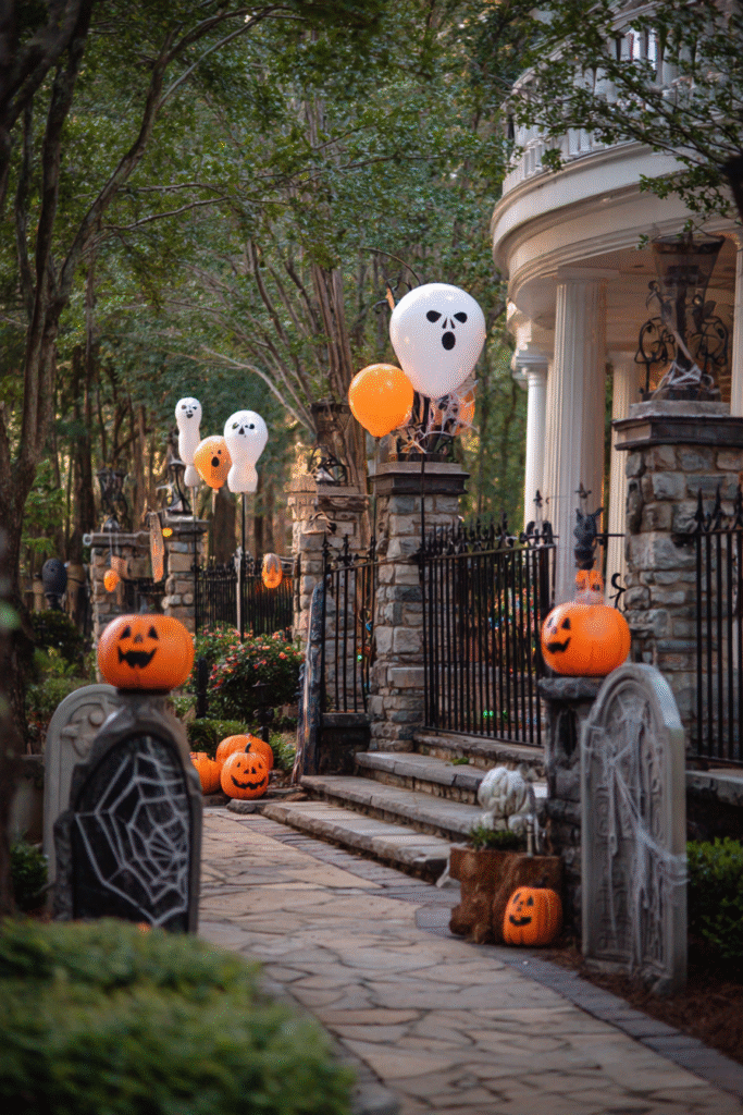 Country Club Halloween Spooky Graveyard Refined