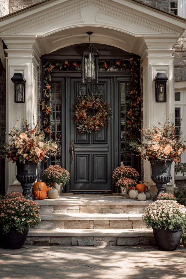 Door-Focused Fall Entry Design