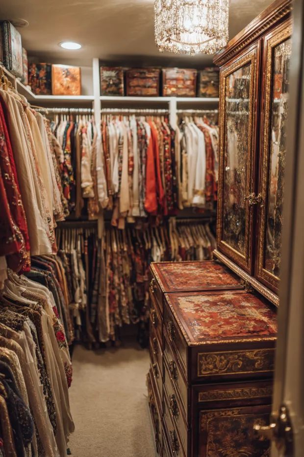 Fashion Closet Christmas with Vintage Holiday Clothing