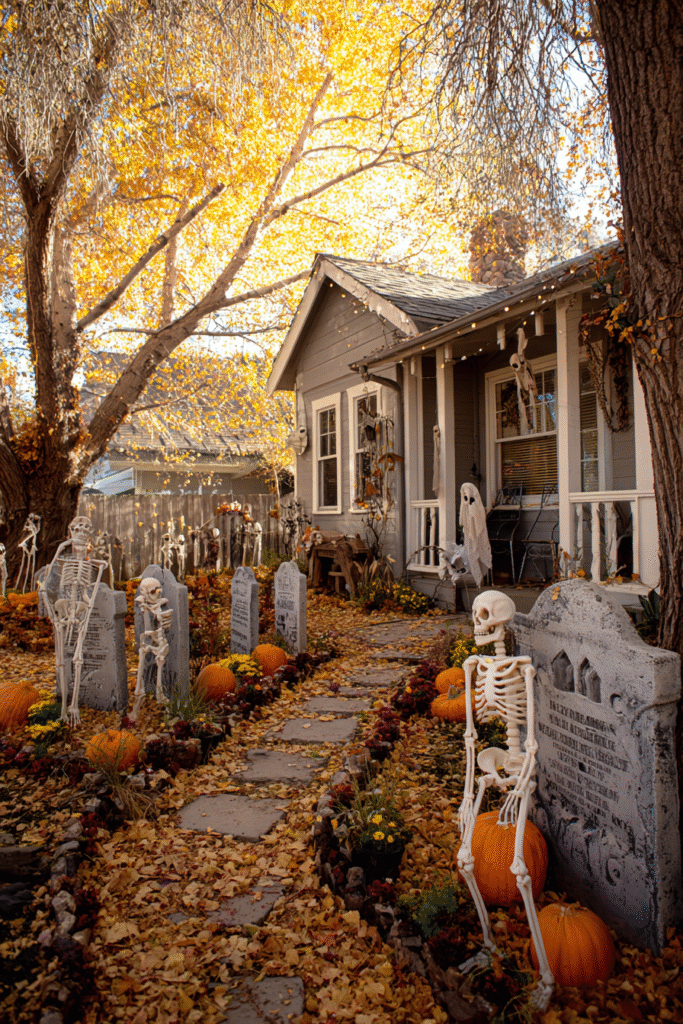 Artist Studio Halloween Spooky Graveyard Creative