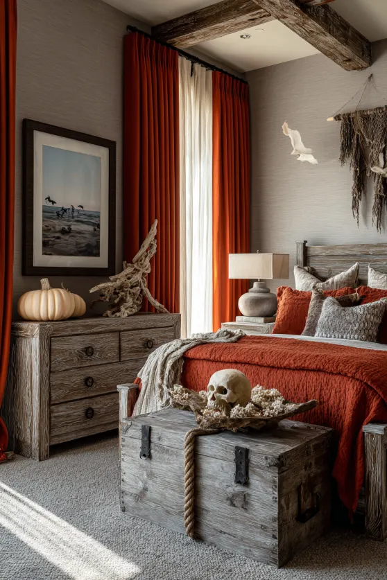 Coastal Halloween Bedroom Escape