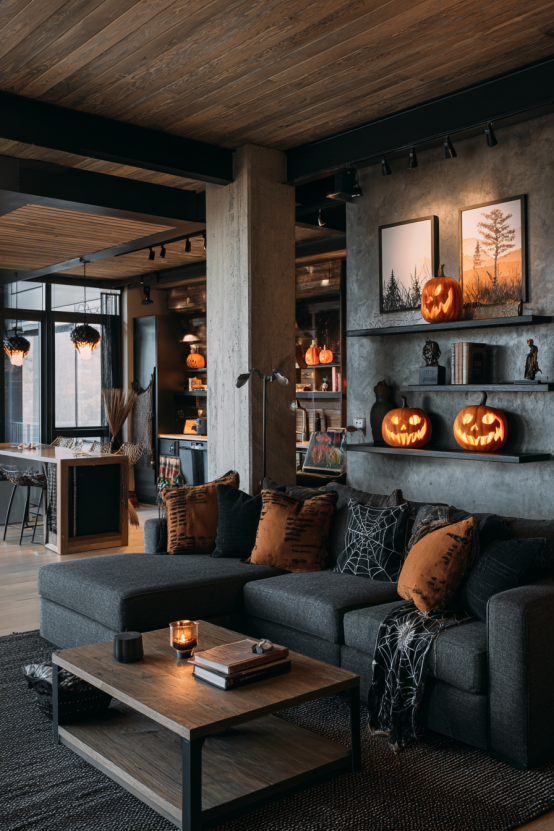 Cozy Eaves Modern Horror Apartment