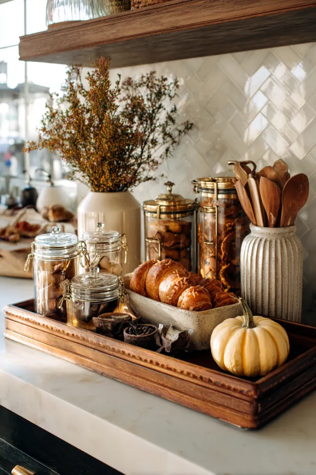 Fall Kitchen Entertaining Preparation