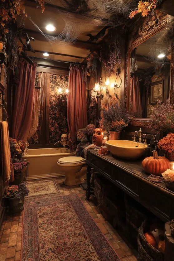 Garden-Shed Modern Haunted Bathroom