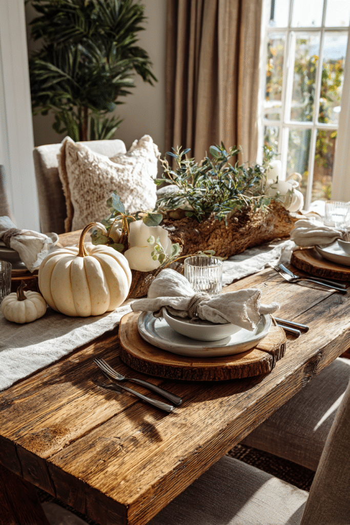 Natural Touch Thanksgiving Centerpiece Ideas