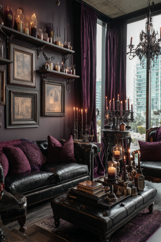 Gothic Loft Halloween Apartment