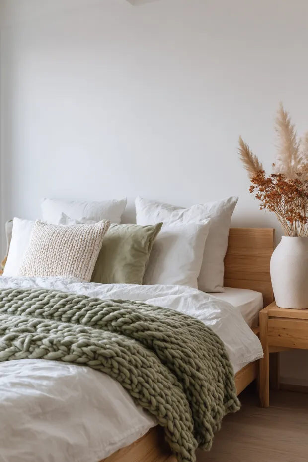 Scandinavian Fall Bedroom Hygge Simplicity