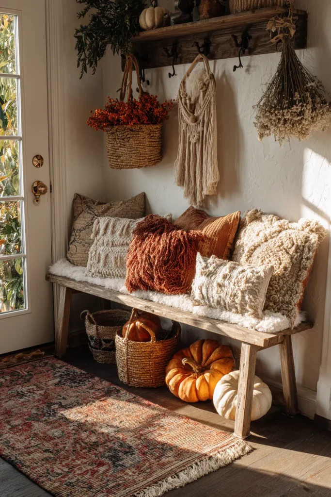 Create Functional Mudroom Bench Storage