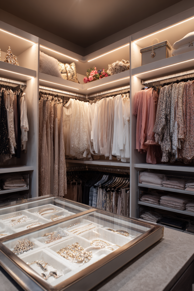 Automated Closet Holiday Wardrobe Organization