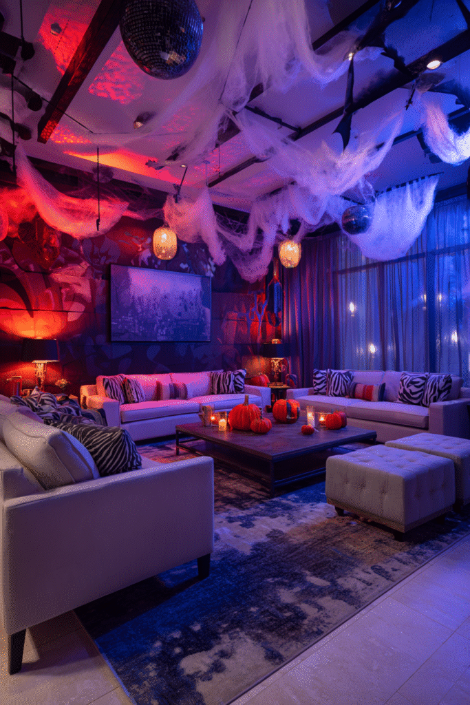 Scary Halloween Party Decor Ideas Controlled Frightening Elements