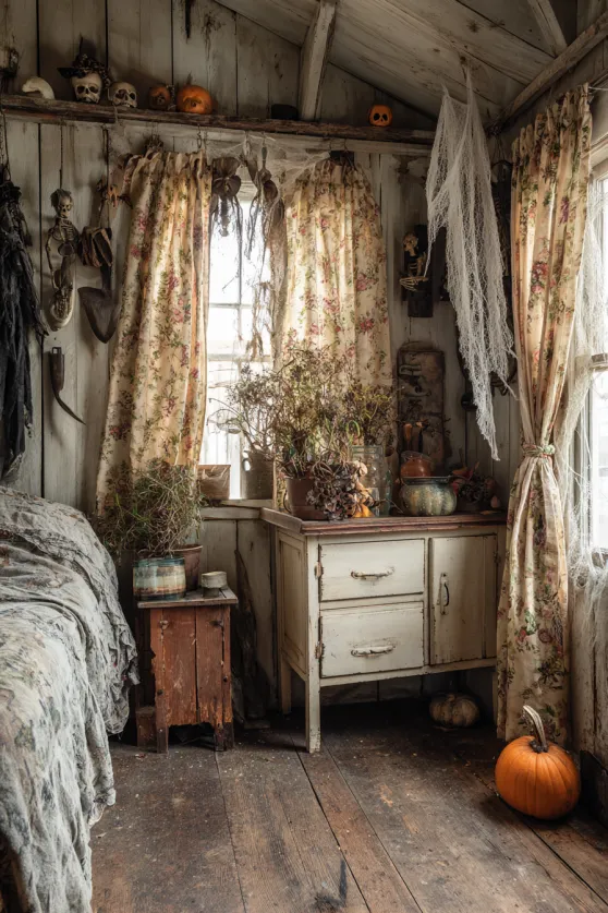 Garden-Shed Halloween Bedroom