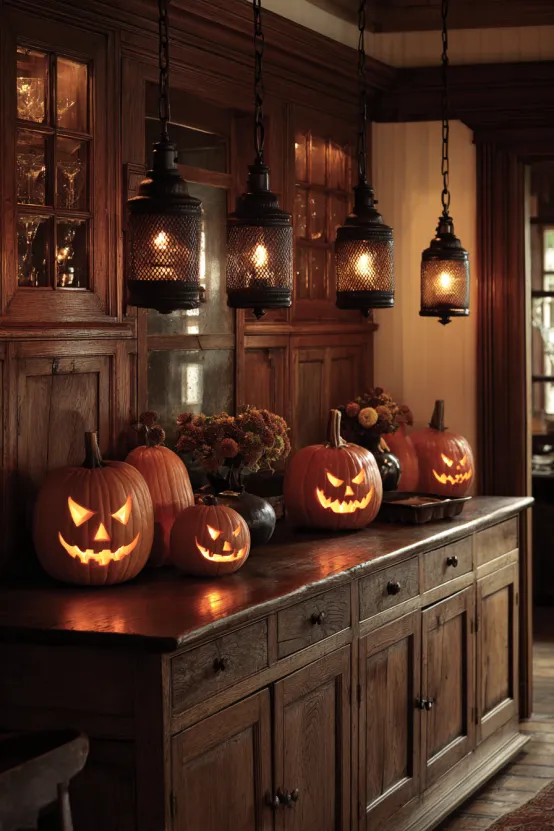 Traditional Timeless Horror Living Room