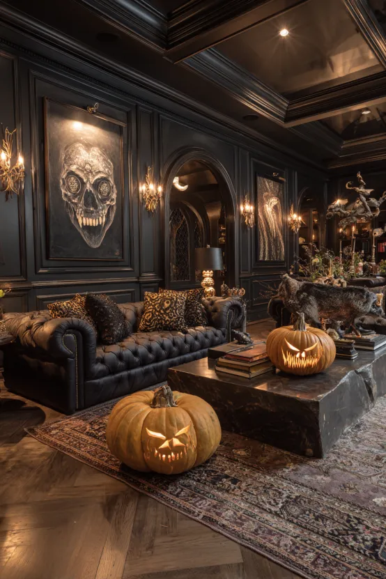 Boutique Designer Couture Horror Living Room
