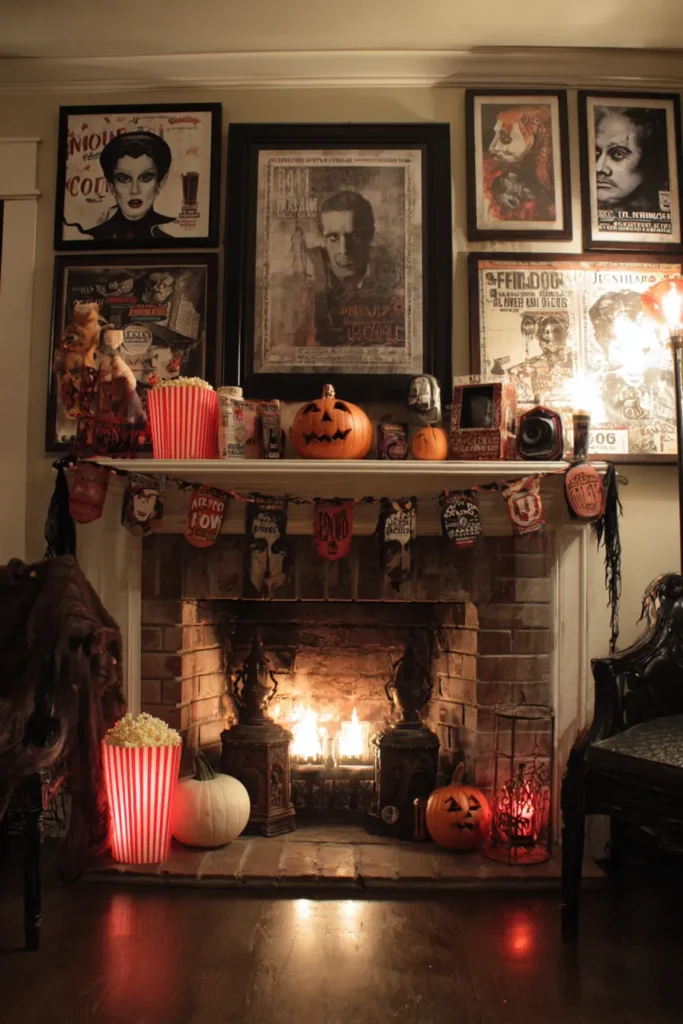 Vintage Horror Movie Homage