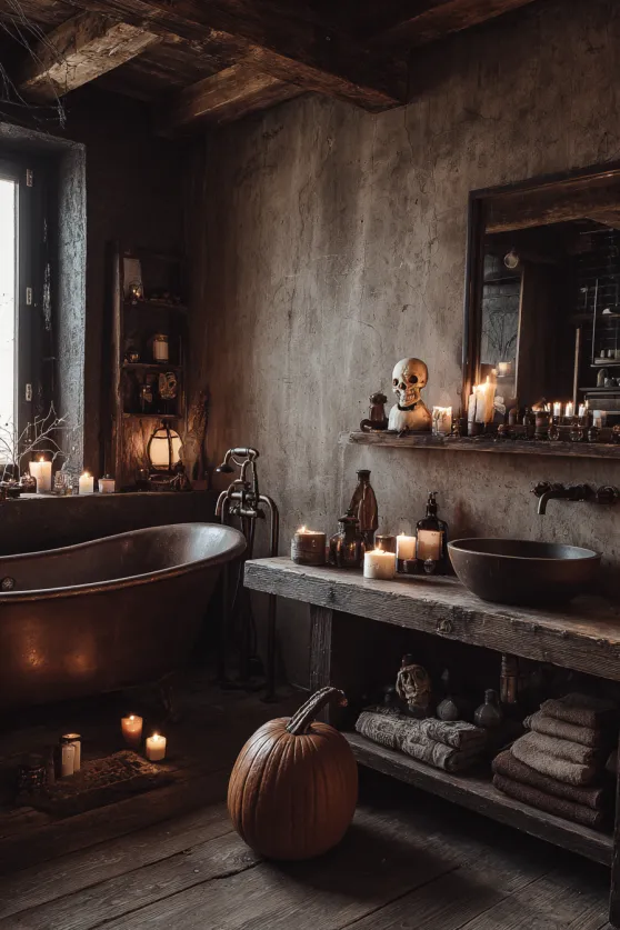 Zen Modern Haunted Bathroom