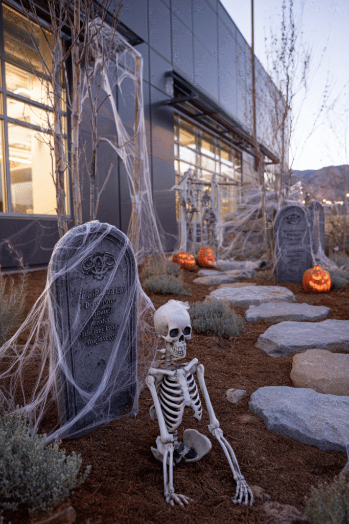 Medical Complex Halloween Spooky Graveyard Professional