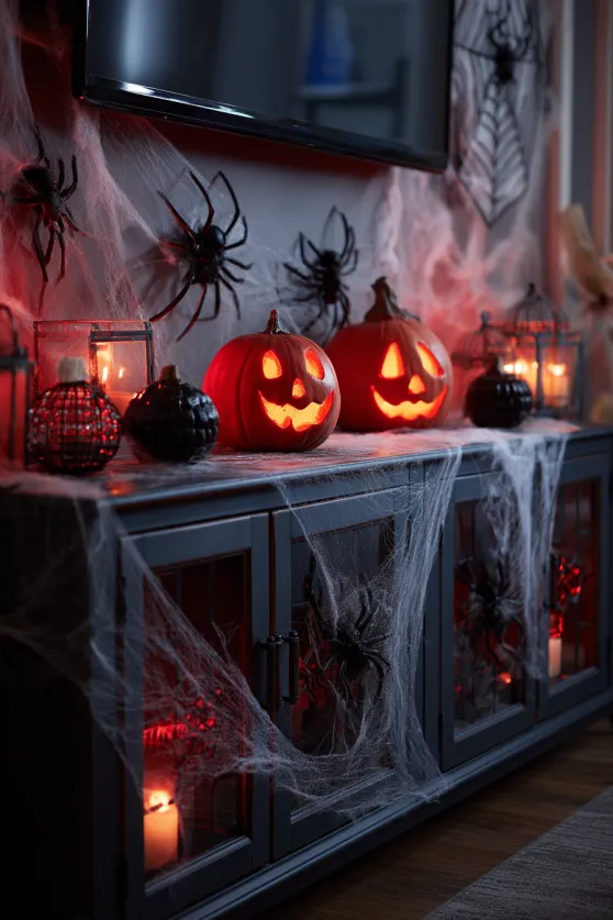 Modern Spider Lair Living Room