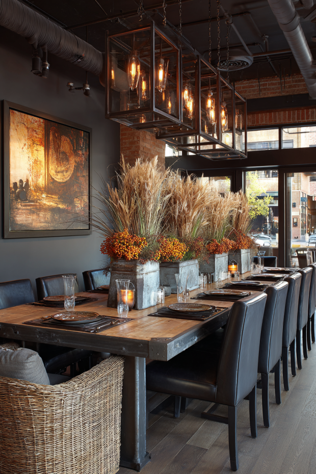 Galvanized Grass Industrial Steel Displays