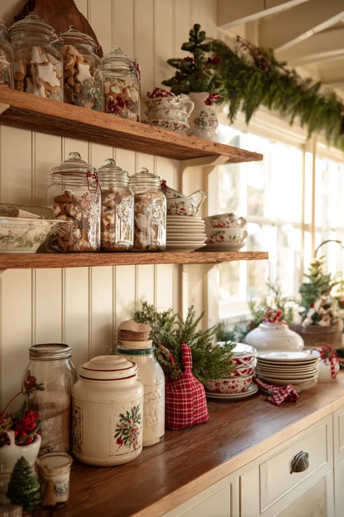 Fill Antique Cookie Jars with Treats