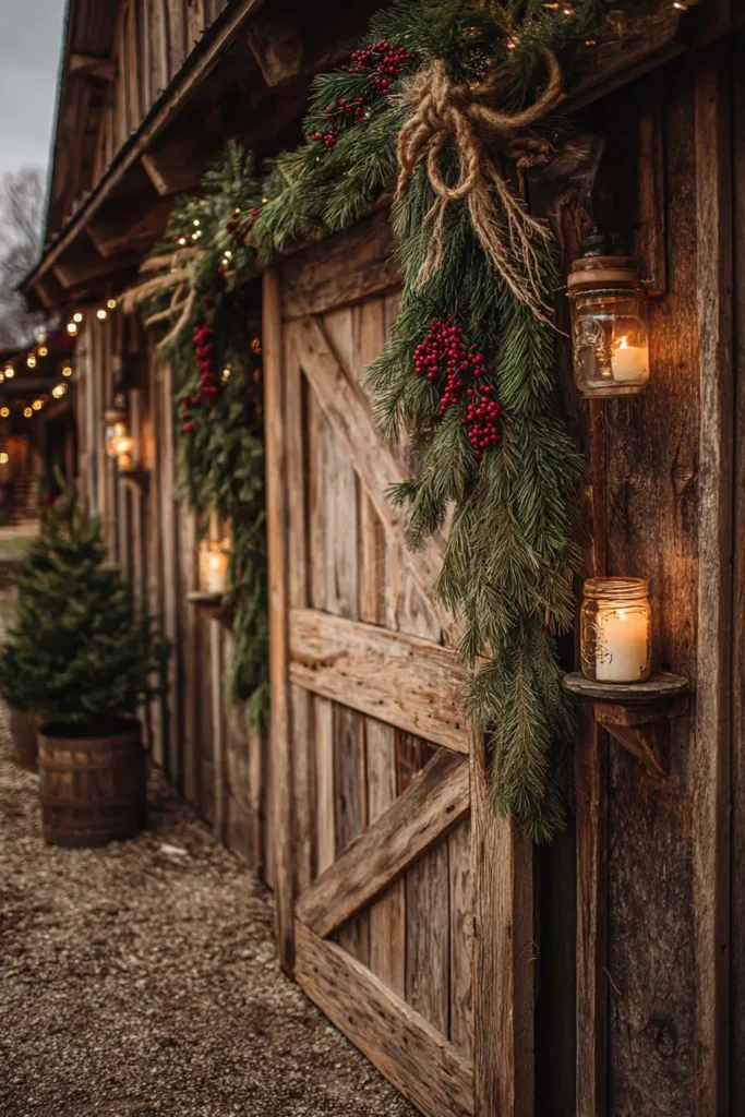 Secure Pine Garlands with Hemp