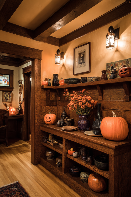Craftsman Halloween Apartment Bungalow