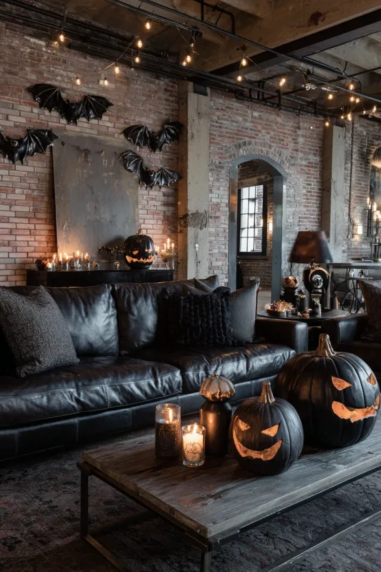 Industrial Loft Urban Horror Living Room