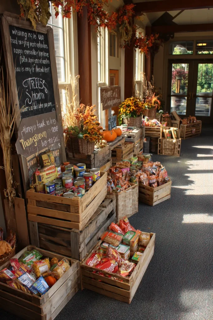 Thanksgiving Food Drive Collection