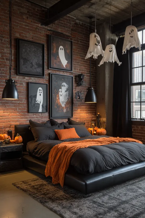 Urban Loft Halloween Sanctuary