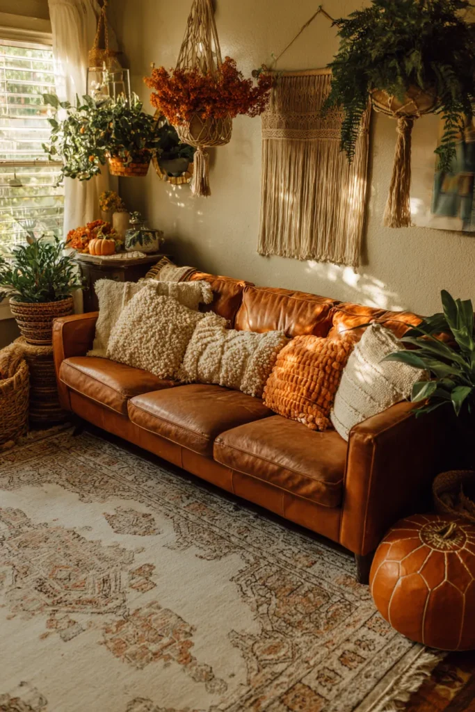 Add Macrame Planters with Flowers